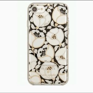 Kate Spade iPhone 7/8 Case Poppy Flowers
